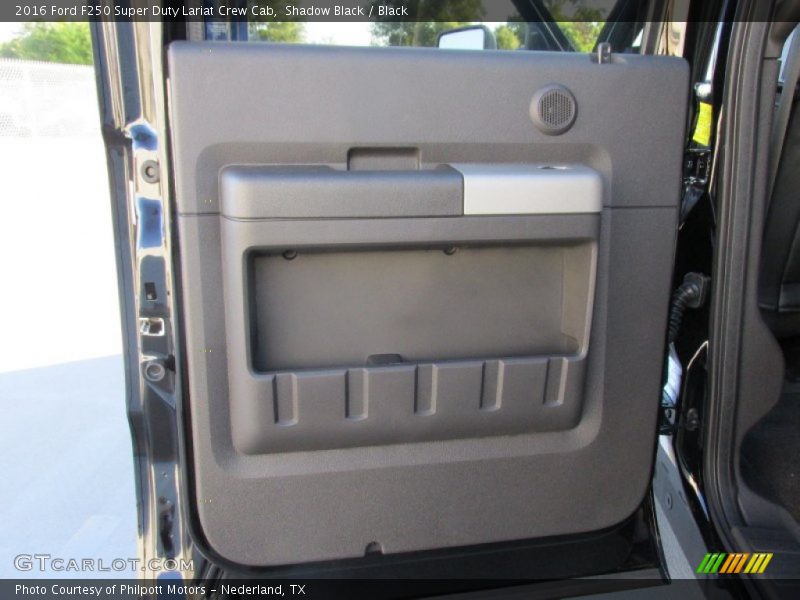 Shadow Black / Black 2016 Ford F250 Super Duty Lariat Crew Cab