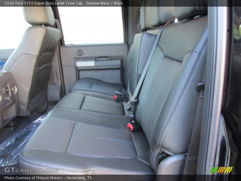 Shadow Black / Black 2016 Ford F250 Super Duty Lariat Crew Cab