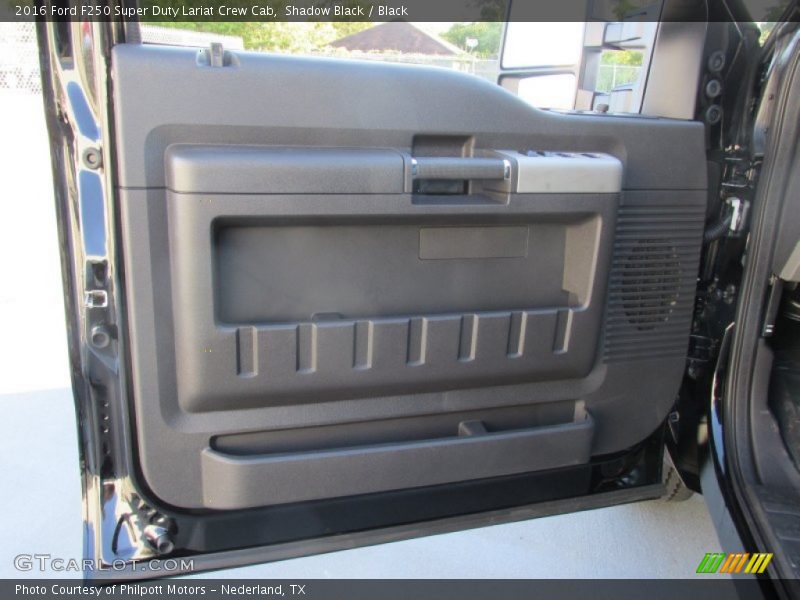 Shadow Black / Black 2016 Ford F250 Super Duty Lariat Crew Cab
