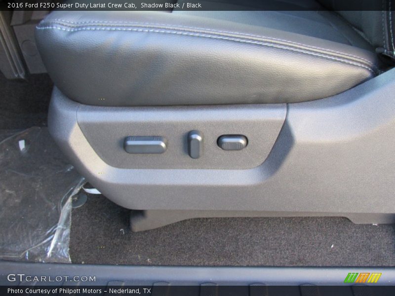Shadow Black / Black 2016 Ford F250 Super Duty Lariat Crew Cab