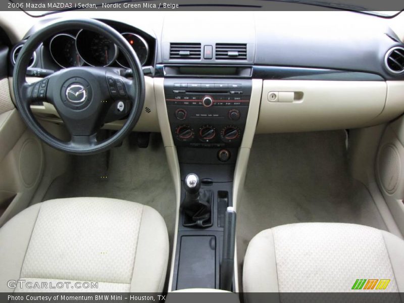 Nordic Green Mica / Beige 2006 Mazda MAZDA3 i Sedan
