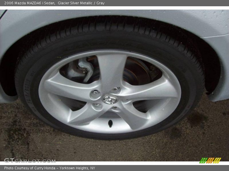 Glacier Silver Metallic / Gray 2006 Mazda MAZDA6 i Sedan