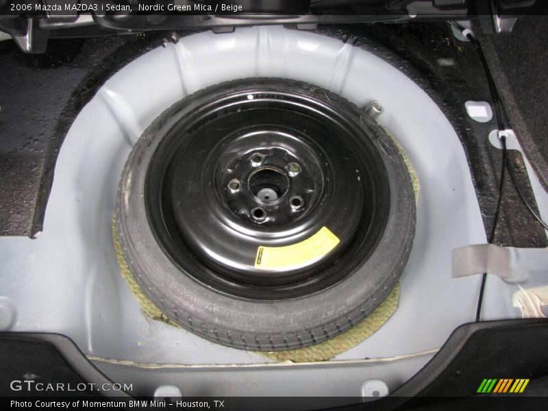 Nordic Green Mica / Beige 2006 Mazda MAZDA3 i Sedan