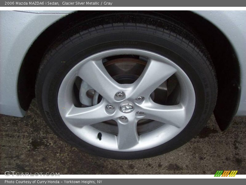 Glacier Silver Metallic / Gray 2006 Mazda MAZDA6 i Sedan
