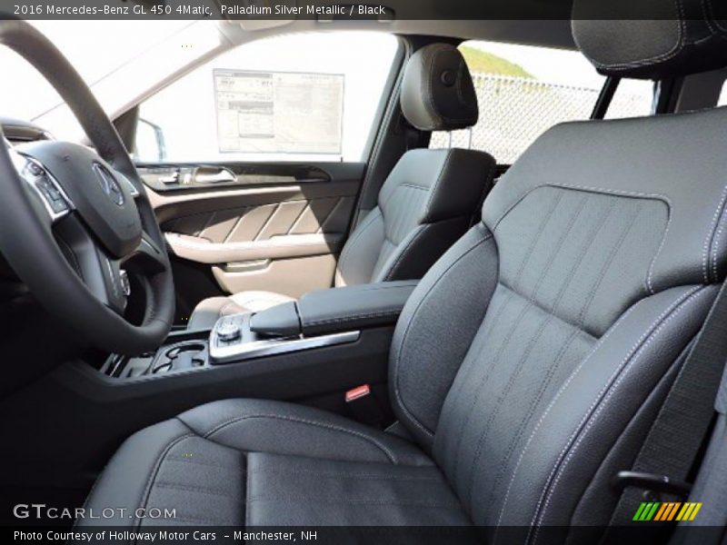 Palladium Silver Metallic / Black 2016 Mercedes-Benz GL 450 4Matic