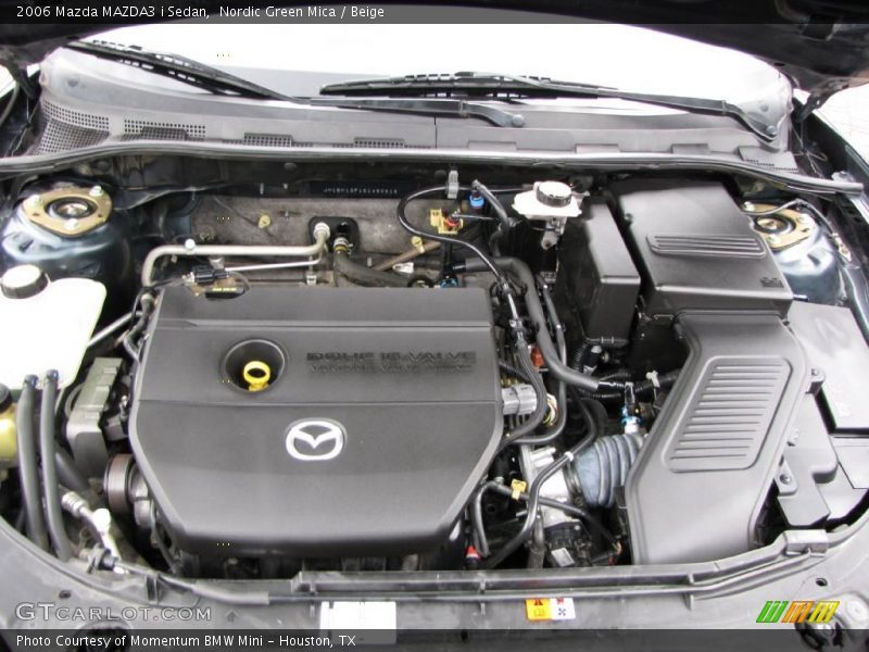 Nordic Green Mica / Beige 2006 Mazda MAZDA3 i Sedan