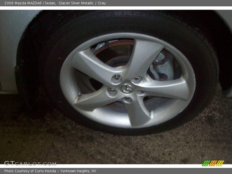 Glacier Silver Metallic / Gray 2006 Mazda MAZDA6 i Sedan
