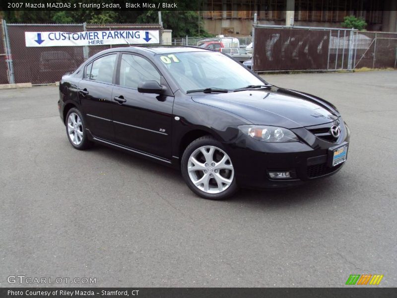Black Mica / Black 2007 Mazda MAZDA3 s Touring Sedan