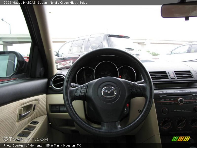 Nordic Green Mica / Beige 2006 Mazda MAZDA3 i Sedan