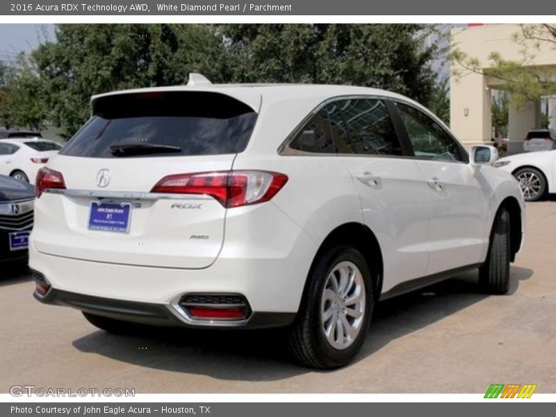 White Diamond Pearl / Parchment 2016 Acura RDX Technology AWD