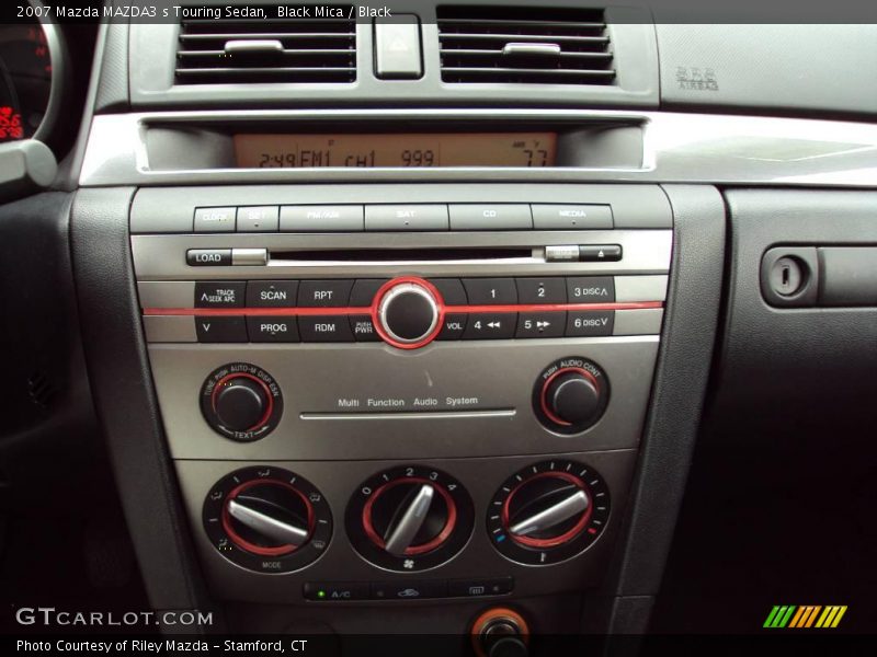 Black Mica / Black 2007 Mazda MAZDA3 s Touring Sedan