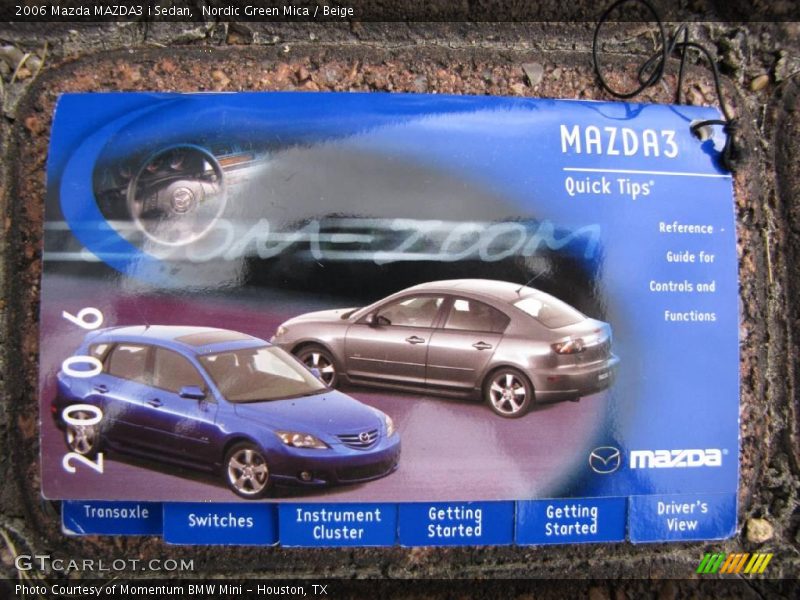 Nordic Green Mica / Beige 2006 Mazda MAZDA3 i Sedan