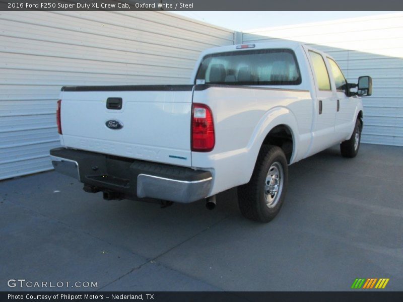 Oxford White / Steel 2016 Ford F250 Super Duty XL Crew Cab