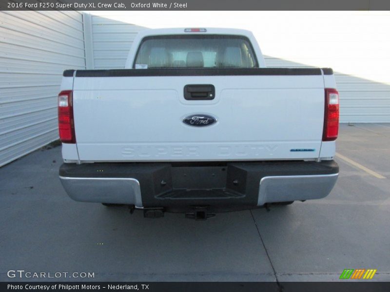 Oxford White / Steel 2016 Ford F250 Super Duty XL Crew Cab