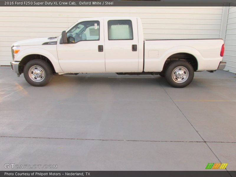 Oxford White / Steel 2016 Ford F250 Super Duty XL Crew Cab