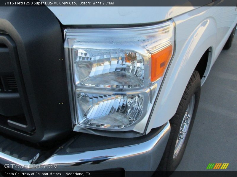 Oxford White / Steel 2016 Ford F250 Super Duty XL Crew Cab