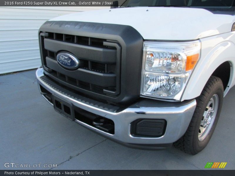 Oxford White / Steel 2016 Ford F250 Super Duty XL Crew Cab