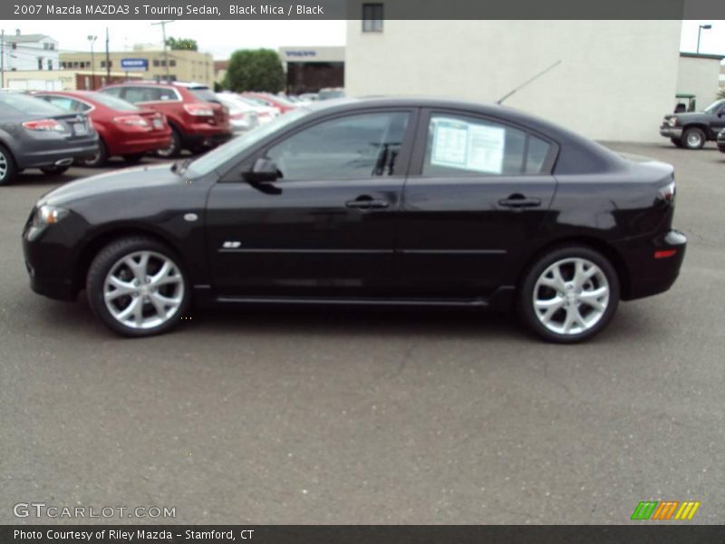 Black Mica / Black 2007 Mazda MAZDA3 s Touring Sedan