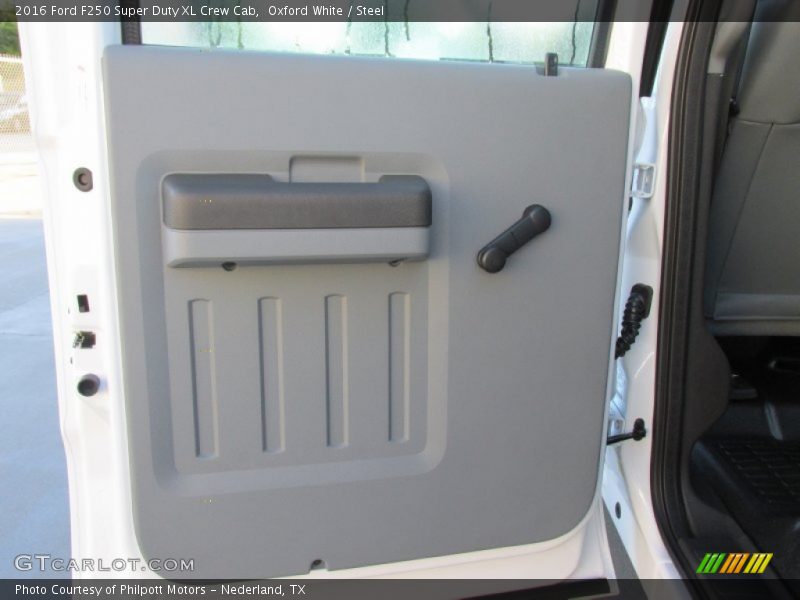 Oxford White / Steel 2016 Ford F250 Super Duty XL Crew Cab