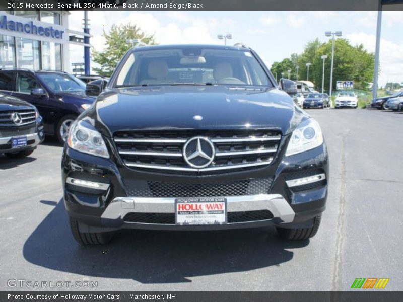 Black / Almond Beige/Black 2015 Mercedes-Benz ML 350 4Matic