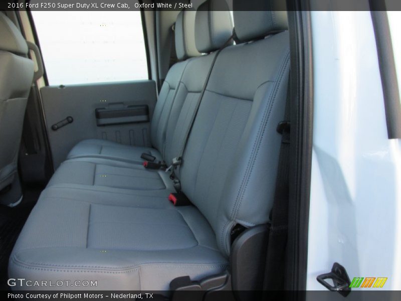 Oxford White / Steel 2016 Ford F250 Super Duty XL Crew Cab