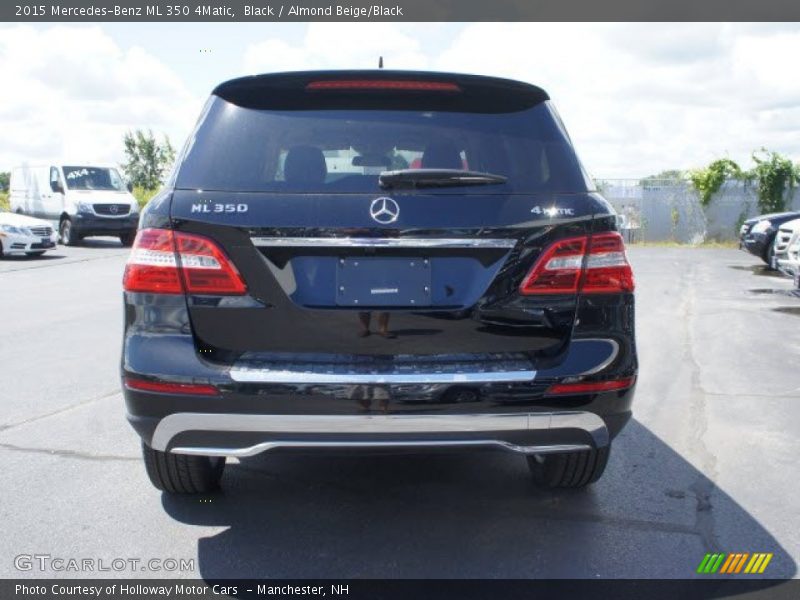 Black / Almond Beige/Black 2015 Mercedes-Benz ML 350 4Matic