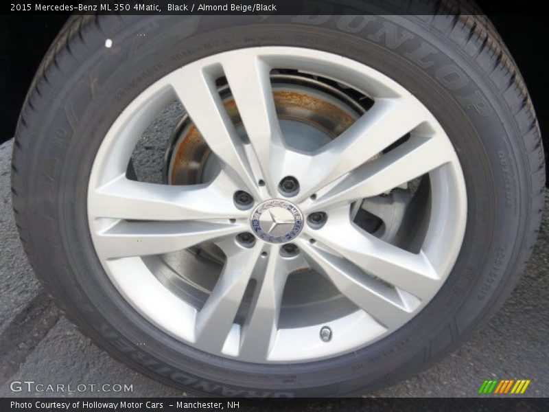 Black / Almond Beige/Black 2015 Mercedes-Benz ML 350 4Matic