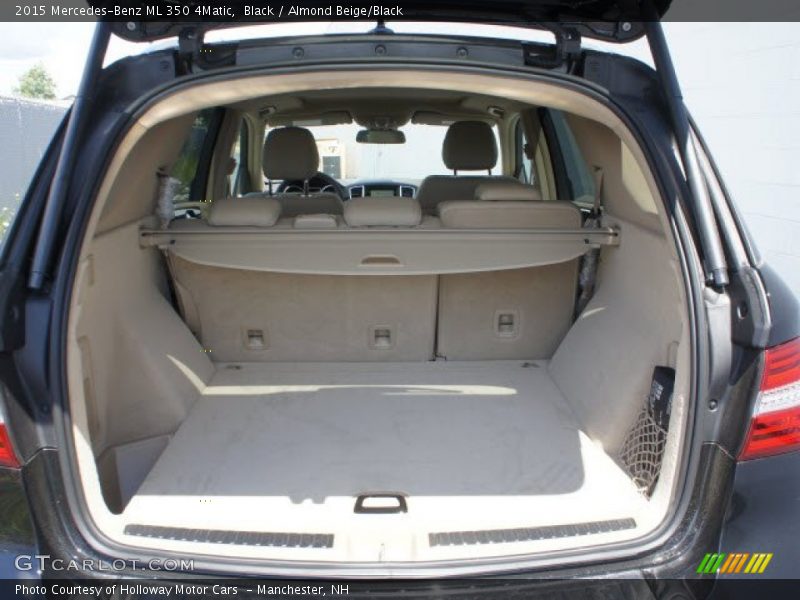 Black / Almond Beige/Black 2015 Mercedes-Benz ML 350 4Matic