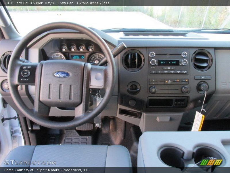 Dashboard of 2016 F250 Super Duty XL Crew Cab