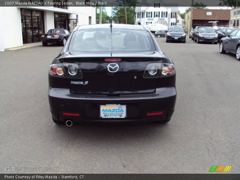 Black Mica / Black 2007 Mazda MAZDA3 s Touring Sedan