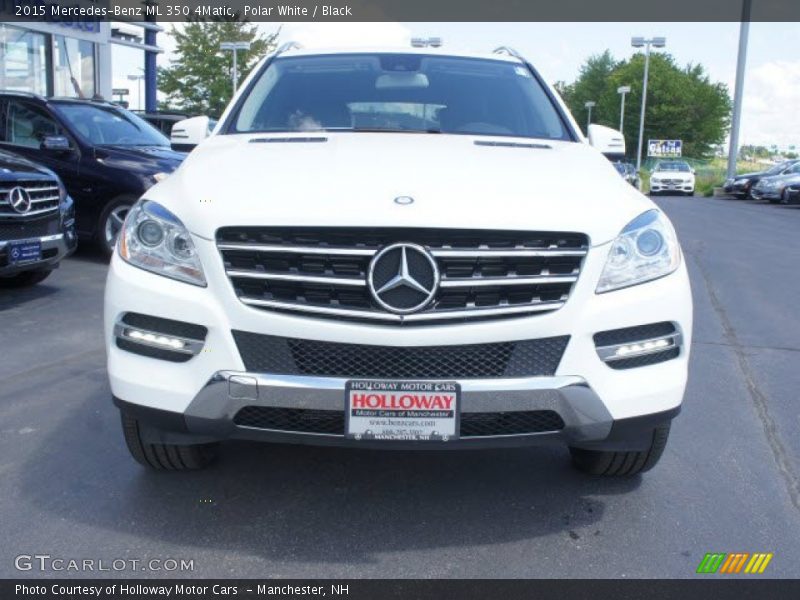 Polar White / Black 2015 Mercedes-Benz ML 350 4Matic