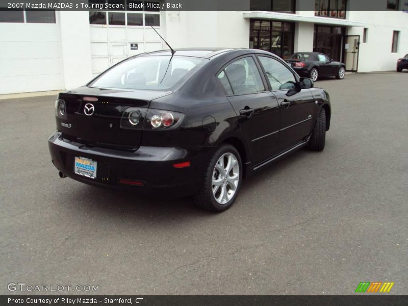 Black Mica / Black 2007 Mazda MAZDA3 s Touring Sedan