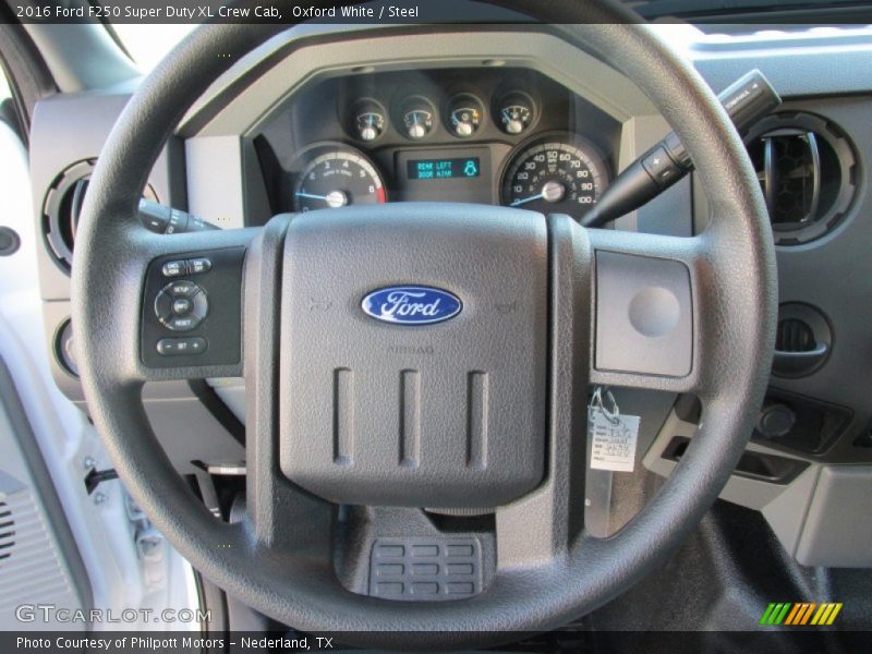  2016 F250 Super Duty XL Crew Cab Steering Wheel