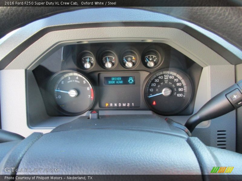  2016 F250 Super Duty XL Crew Cab XL Crew Cab Gauges