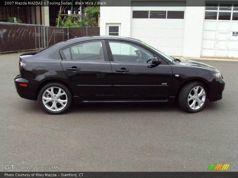 Black Mica / Black 2007 Mazda MAZDA3 s Touring Sedan