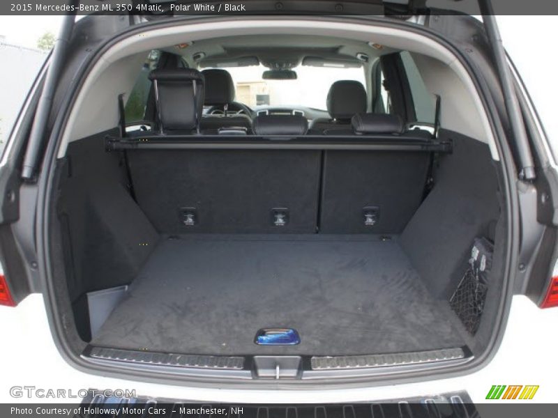 Polar White / Black 2015 Mercedes-Benz ML 350 4Matic