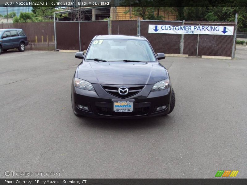 Black Mica / Black 2007 Mazda MAZDA3 s Touring Sedan