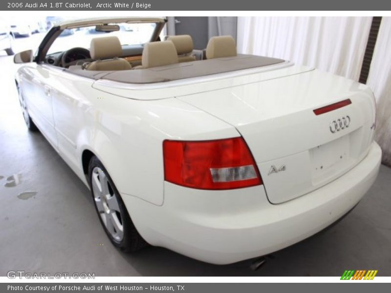 Arctic White / Beige 2006 Audi A4 1.8T Cabriolet