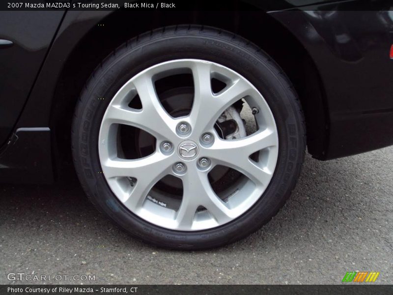 Black Mica / Black 2007 Mazda MAZDA3 s Touring Sedan