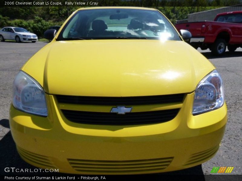 Rally Yellow / Gray 2006 Chevrolet Cobalt LS Coupe