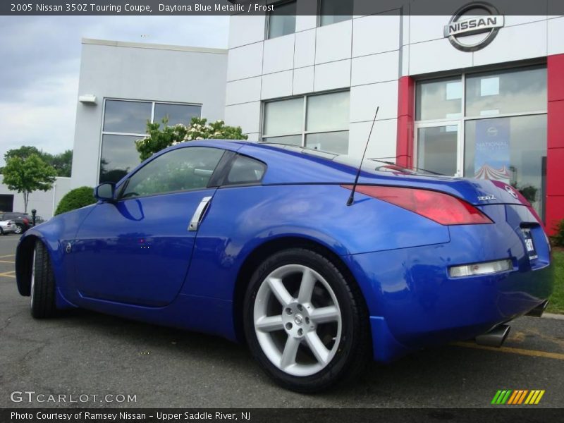 Daytona Blue Metallic / Frost 2005 Nissan 350Z Touring Coupe