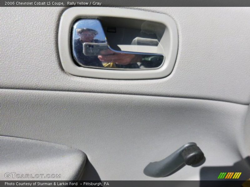 Rally Yellow / Gray 2006 Chevrolet Cobalt LS Coupe