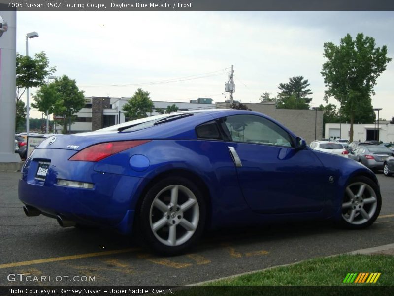 Daytona Blue Metallic / Frost 2005 Nissan 350Z Touring Coupe