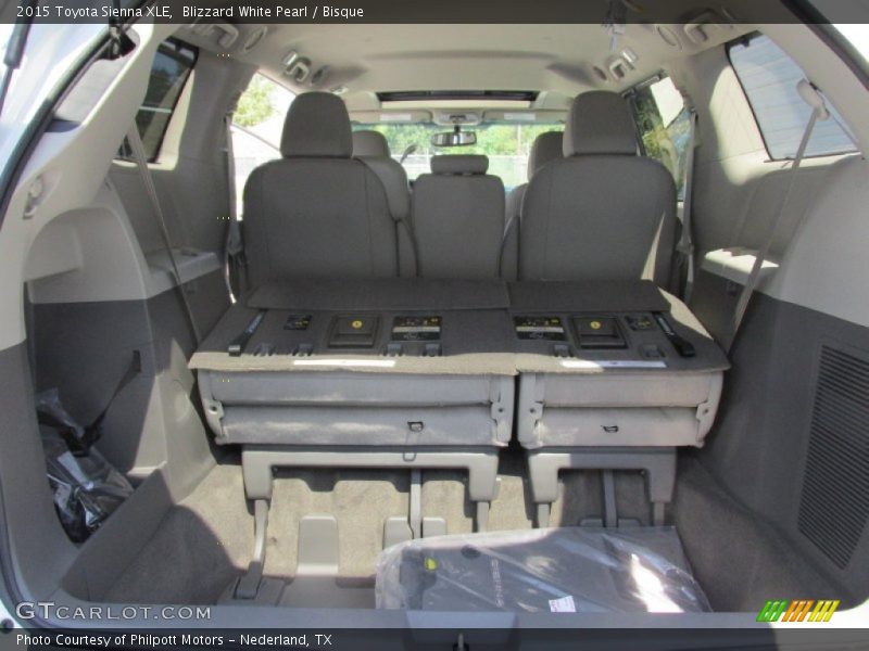 Blizzard White Pearl / Bisque 2015 Toyota Sienna XLE