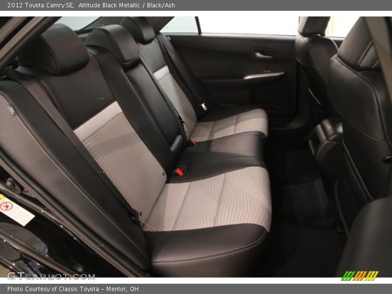 Attitude Black Metallic / Black/Ash 2012 Toyota Camry SE