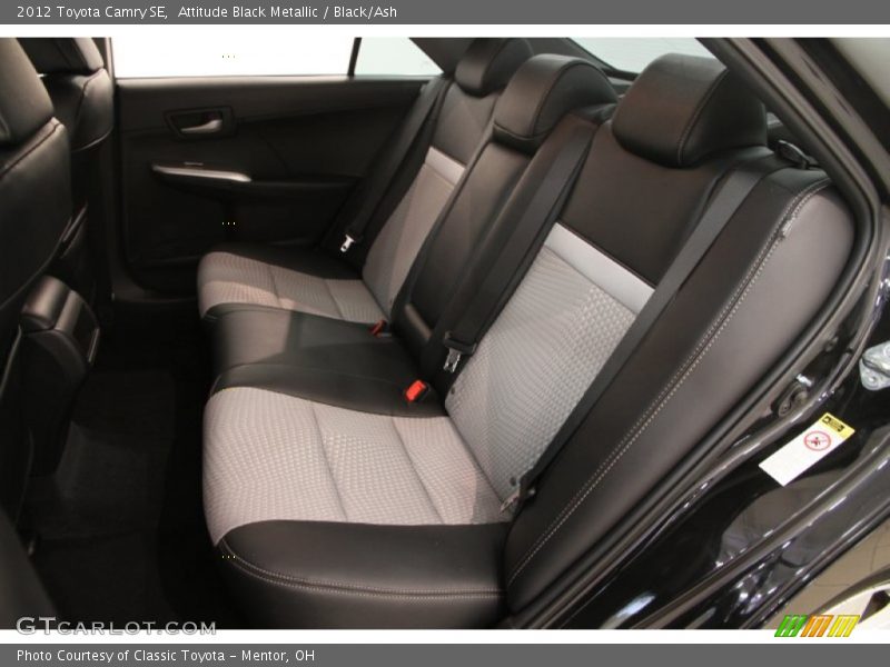 Attitude Black Metallic / Black/Ash 2012 Toyota Camry SE