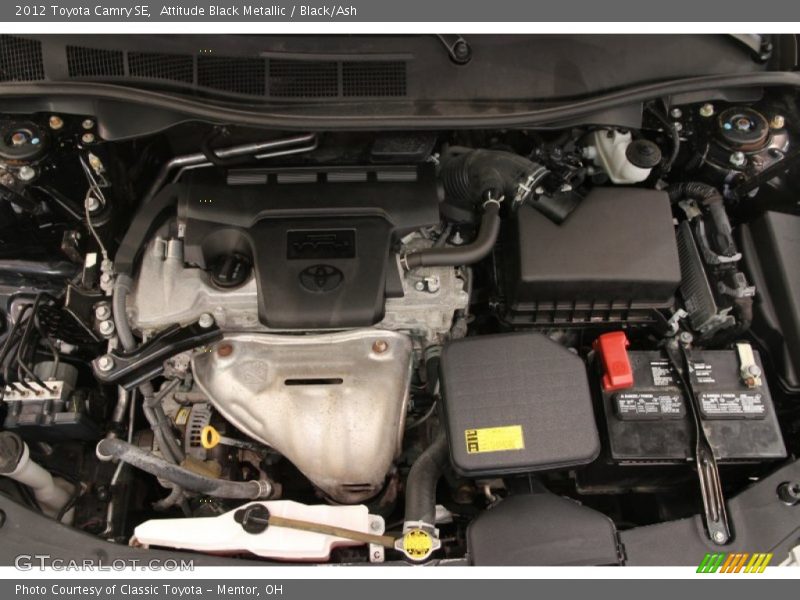 Attitude Black Metallic / Black/Ash 2012 Toyota Camry SE