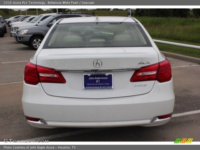 Bellanova White Pearl / Seacoast 2016 Acura RLX Technology