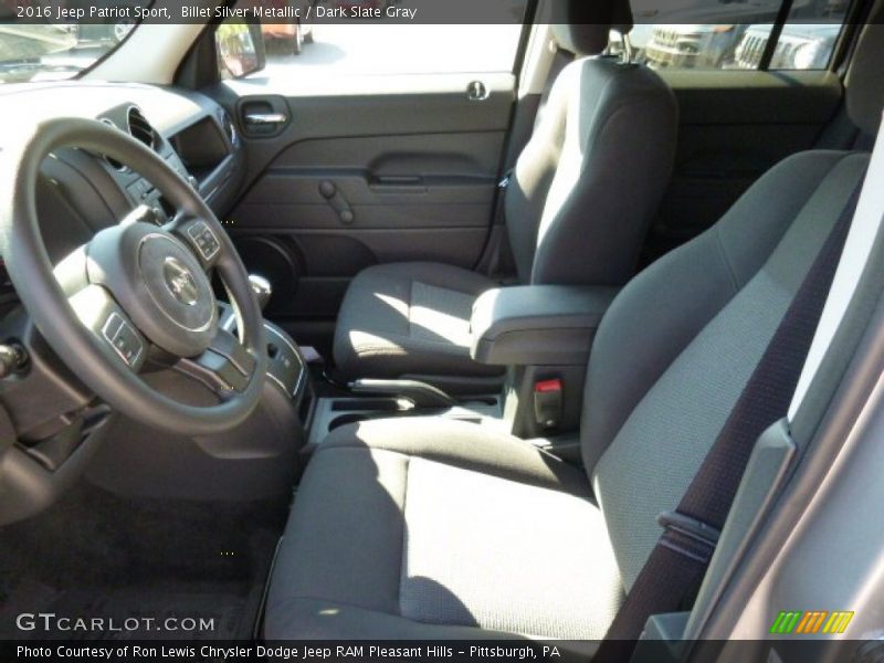Billet Silver Metallic / Dark Slate Gray 2016 Jeep Patriot Sport