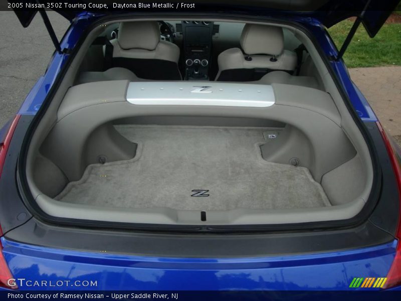 Daytona Blue Metallic / Frost 2005 Nissan 350Z Touring Coupe
